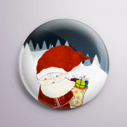 Badge Père Noël