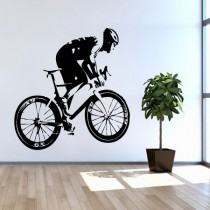 Stickers Cycliste sprinteur