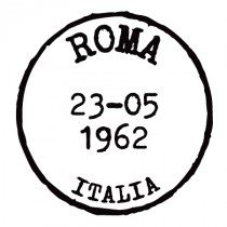 stickers timbre Roma à personnaliser