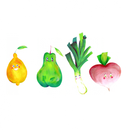 Stickers Légumes de cuisine
