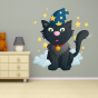 Stickers MAGIE Chat magicien