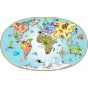 Stickers Carte du monde