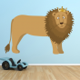 Stickers Animal - Lion roi