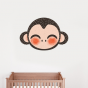 Stickers Animaux de la Jungle - le singe