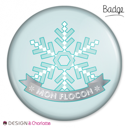 Badge Banquise Flocon