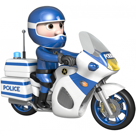 Stickers Alerte police moto