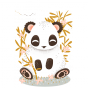 stickers Animignons - panda