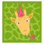 Sticker Interrupteur Girafe Party