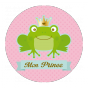 Badge Princesse et son Prince