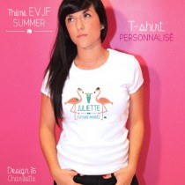 T-shirt EVJF Mariée Summer à personnalisé