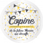 Badge EVJF Confettis Copine