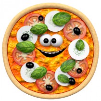 Stickers aliment pizza 2