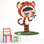 Stickers Adorables Costumés - le Tigre
