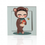 Stickers pour Interrupteurs Adorables Costumés - l'ours