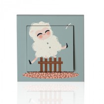 Stickers pour Interrupteurs Adorables Costumés - le mouton