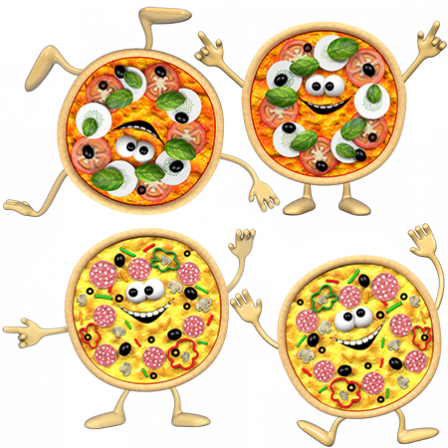 Stickers apéritif mini pizzas