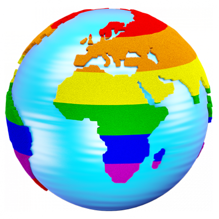 Stickers planète LGBT