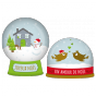 Stickers Ambiance Noël - Boule à neige