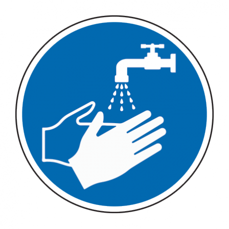 Stickers lavage de mains