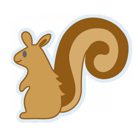 Stickers écureuil