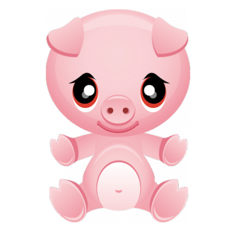 Stickers petit cochon