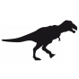 Stickers silhouette dino 3 t-rex