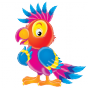 Stickers perroquet 2
