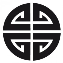 Stickers symbole asiatique 2