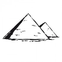 Stickers pyramide