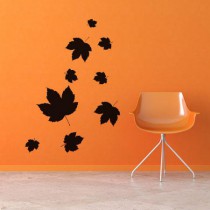 Stickers feuille d'automne