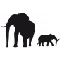 Stickers éléphants