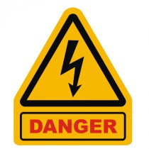 Stickers danger électrique