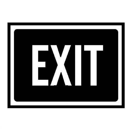 Stickers exit