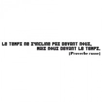 Stickers proverbe russe