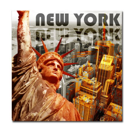 Tableau déco New York monument