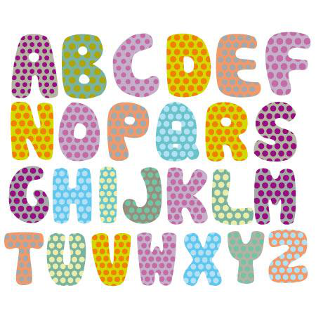 Stickers Alphabet enfant - Stickers Malin