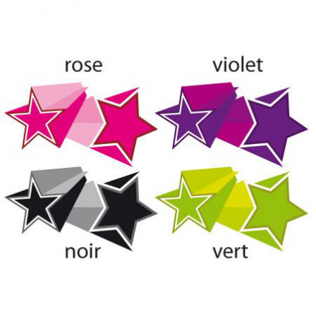 Stickers Star Pop (4 coloris)