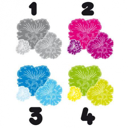 Stickers Fleur sauvage (4 coloris)