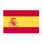 Stickers Timbre espagnol