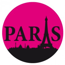 Stickers badge Paris