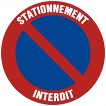 Stickers Stationnement interdit