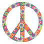 Stickers Peace lover