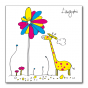 Tableau déco Jiji la girafe
