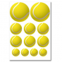 Stickers Gommettes Balle de tennis