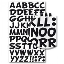Stickers Gommettes Lettres
