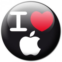 Badge I love Apple