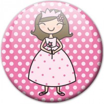 Badge enfant princesse