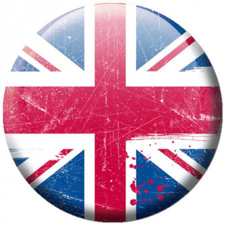 Badge Londres drapeau
