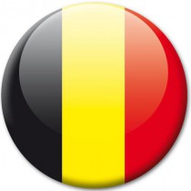 Badge drapeau Belgique