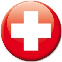 Badge drapeau Suisse
